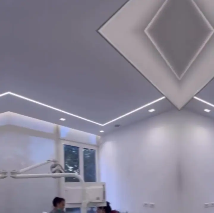 One of the bright, white treatment rooms